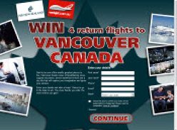 Win 4 Flights to Vancouver Canada