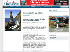 Win a weekend in Tasmania