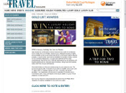 WIN! a luxury holiday for two to Rome