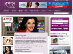 Lifestyle FOOD Competition to Meet Nigella Lawson