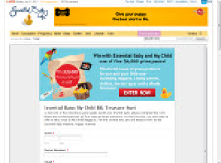 Competition to Win 1 of 5 $4000 Prize Packs at Essential Baby
