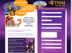 Win a Holiday for Four to Thailand