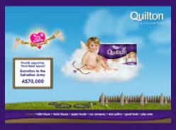 Win a Year's Supply of Quilton Toilet Tissue
