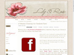 Lily & Rose - Win a $100 Roses Only Gift Voucher