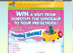 Win a Visit from Dorothy the Dinosaur