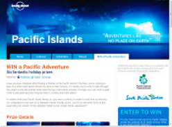 Win one of six fantastic Pacific holiday prizes