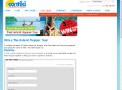 Win a Contiki Thai Island Hopper Tour