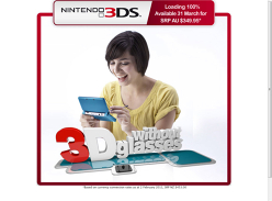 Enter Competition to be one of the first 5 to own a Nintendo 3DS