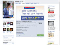 Win 1 of 10 $100 Spotlight Gift Cards