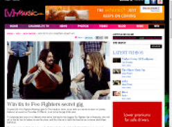 Win Tickets to a Secret Foo Fighters Gig