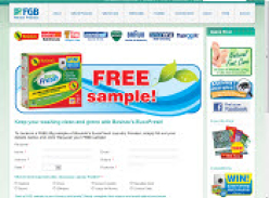 FREE 50g sample of Bosisto EucoFresh Laundry Powder