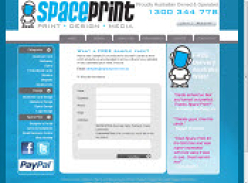Space Print - Free Sample Cards