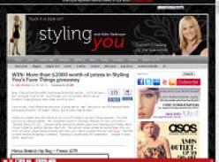 Styling You's $2000 Fave Things Giveaway