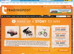 Trading Post - Make up a Story and You Could Win $10,000