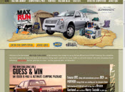 Win an Isuzu D-MAX & Ultimate Camping Package