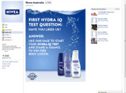 Win 1 of 20,000 full size bottles of Nivea Body Lotion