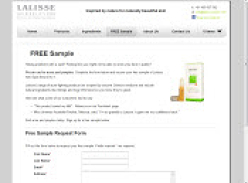 Free sample of Lalisse Anti Spot Serum No 1