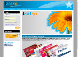 iZatso Pays For Opinions - Be The First To Try New Products