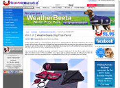 Win a Weather Beeta Winter Prize Pack for your Dog