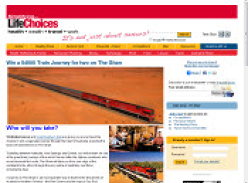 Win a Train Journey for 2 on The Ghan