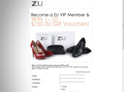 Win 1 of 10 $150 ZU Gift Vouchers