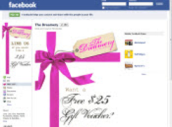 Free $25 Gift Voucher at The Dreamery