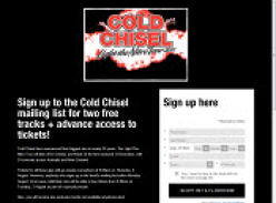 Two Free Cold Chisel Tracks
