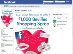Win a $1000 Bevilles Shopping Spree