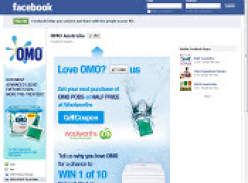 Half Price Coupon & Win a Washing Machine