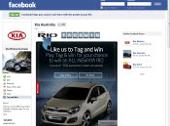 Win a new Kia Rio OR 1 of 1000 Instant Win Prizes