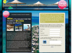 Win a $5000 Fiji Holiday for 2