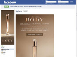 Free Sample of Burberry Body Fragrance