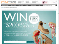 Win 1 of 5 $200 Shoe Vouchers