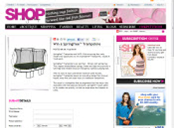 Win a Springfree Trampoline