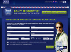 NIVEA FOR MEN ' Free Sensitive Sample Pack