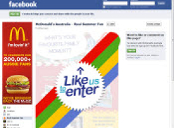 Win with McDonald's Real Summer Fun Competition