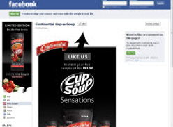 Free Continental Cup-a-Soup Sample
