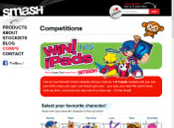Win 1 of 5 iPads with Smash