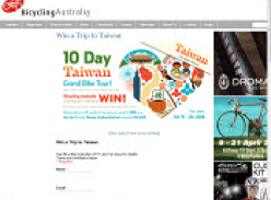 Win a 10 Day Taiwan Bike Tour
