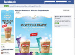 Free Sample of Moccona's New Frappe Range