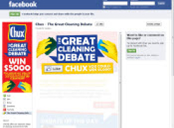 Win $5000 in The Great Cleaning Debate from Chux