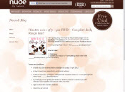 Win 1 of 5 Nude by Nature Complete Body Range Kits