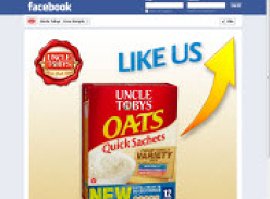 Free Sample of Uncle Tobys Creamy Vanilla Quick Sachets