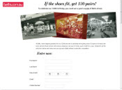 Win a Year's Worth of Free Shoes