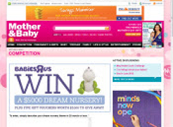 Win a $5000 Dream Nursery
