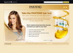 Take Pantene's Hair Test for a Chance to Win $20,000