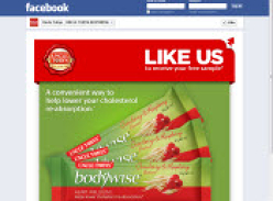 Free Sample of Uncle Tobys Bodywise Heart Wellbeing Bar