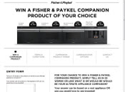 Win a Fisher & Paykel Companion Product of your Choice