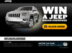 Win a Jeep Grand Cherokee