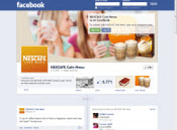 Free Twin Pack Sample of NESCAFE Cafe Menu